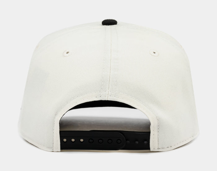 Shoe Palace Exclusive Houston Oilers Curved 950AF Snapback Mens Hat (Beige/White)