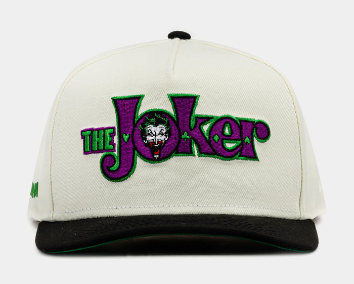 Shoe Palace Exclusive Joker Curve 950AF Snapback Mens Hat (Beige/Purple/Green)