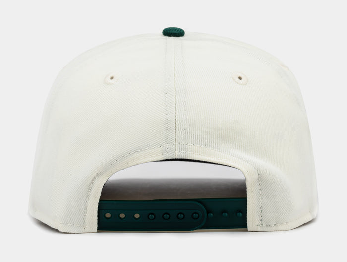 Shoe Palace Exclusive Las Vegas Raiders 50 950AF Snapback Mens Hat (Beige/Green)