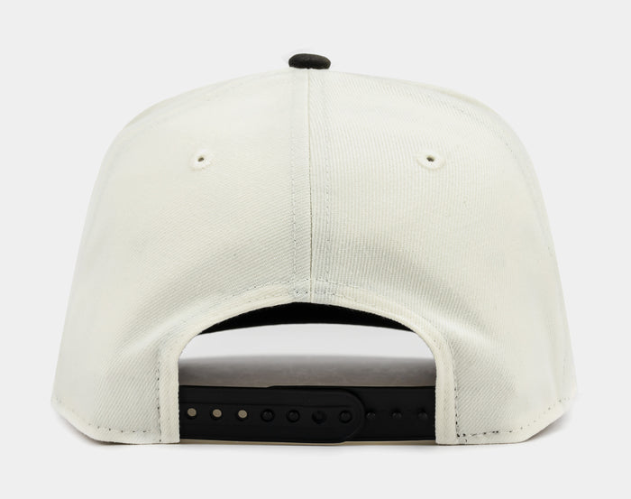 Shoe Palace Exclusive Las Vegas Raiders Chrome 950AF Snapback Mens Hat (Beige/Black)