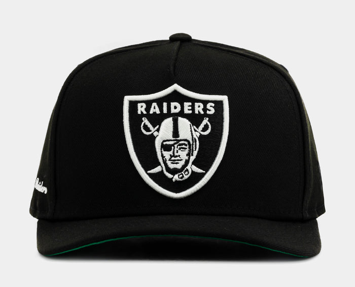 Shoe Palace Exclusive Las Vegas Raiders Chrome 950AF Snapback Mens Hat (Black/White)