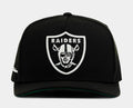 Shoe Palace Exclusive Las Vegas Raiders Chrome 950AF Snapback Mens Hat (Black/White)