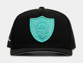 Shoe Palace Exclusive Las Vegas Raiders Curved Mint 950AF Snapback Mens Hat (Black/Mint)