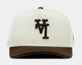 Shoe Palace Exclusive Los Angeles Chrome Walnut 950AF Snapback Mens Hat (Walnut/Beige)