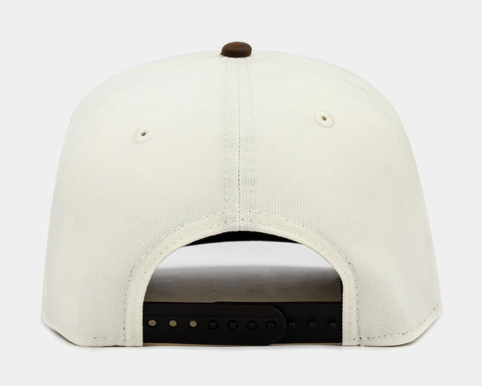 Shoe Palace Exclusive Los Angeles Chrome Walnut 950AF Snapback Mens Hat (Walnut/Beige)