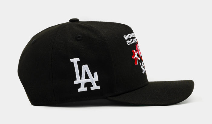 Shoe Palace Exclusive Los Angeles Dodgers Shohei Ohtani 950AF Snapback Mens Hat (Black)