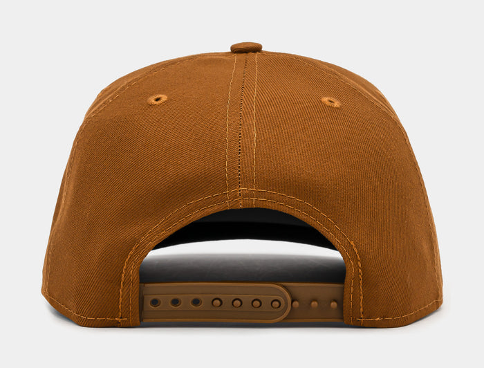 Shoe Palace Exclusive Los Angeles Dodgers Upside 950AF Snapback Mens Hat (Brown)