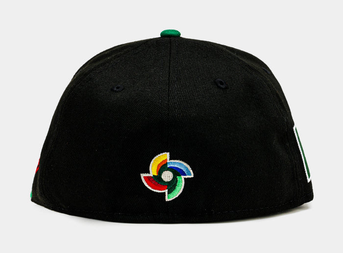 Shoe Palace Exclusive Mexico 59Fifty Fitted Mens Hat (Black/Green)