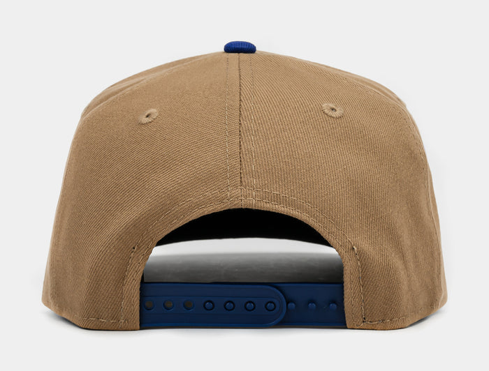 Shoe Palace Exclusive Mexico Curve Khaki 950AF Snapback Mens Hat (Khaki/Blue)