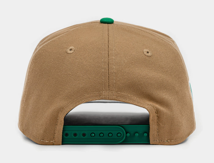 Shoe Palace Exclusive Mexico Curve Khaki 950AF Snapback Mens Hat (Khaki/Green)