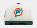 Shoe Palace Exclusive Miami Dolphins 50 Seasons 950AF Snapback Mens Hat (Blue/Orange)