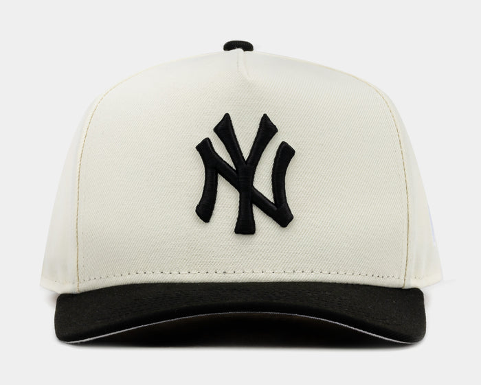 Shoe Palace Exclusive New York Yankees 2 Tone 950AF Snapback Mens Hat (Black/Beige)