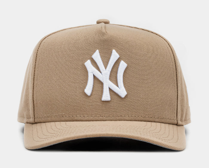 Shoe Palace Exclusive New York Yankees 950AF Snapback Mens Hat (Camel/White)