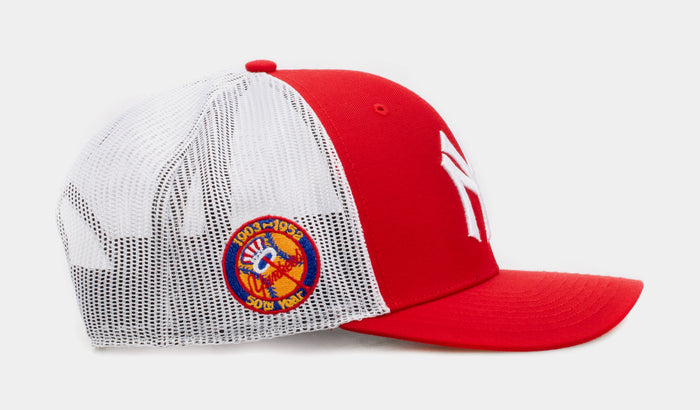 Shoe Palace Exclusive New York Yankees Mens Trucker Hat (Red)