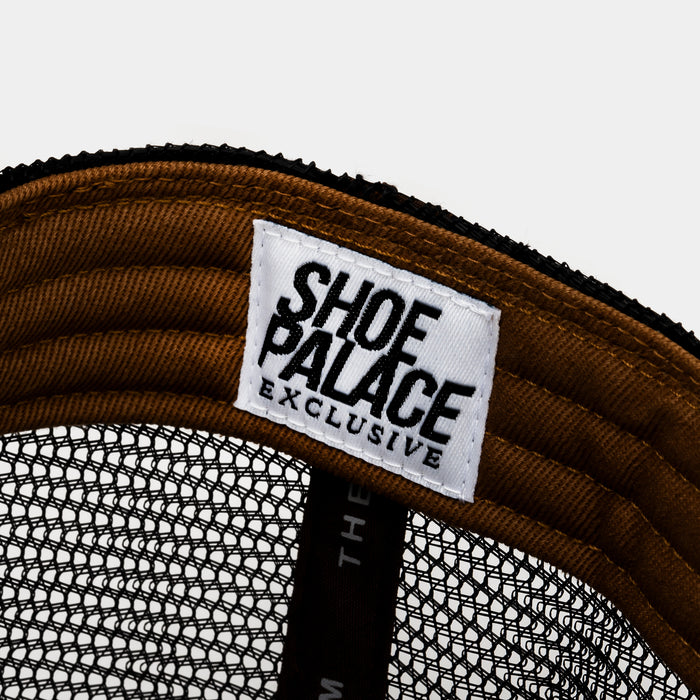 Shoe Palace Exclusive Rooster Palace Trucker Mens Hat (Brown/Black)