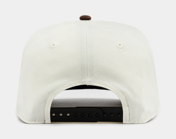 Shoe Palace Exclusive San Diego Padres Chrome 950AF Snapback Mens Hat (Beige/Brown)