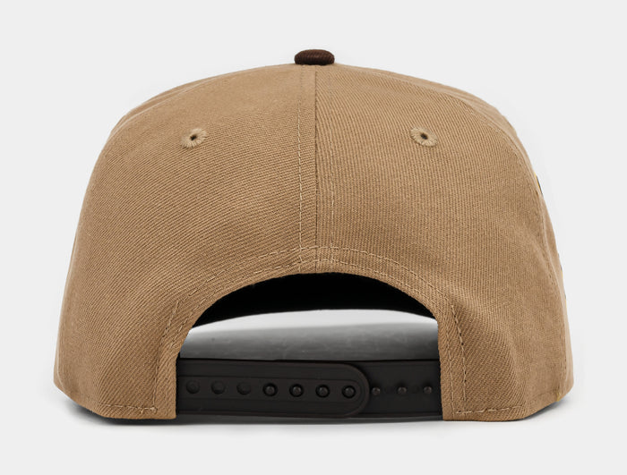 Shoe Palace Exclusive San Diego Padres Khaki 950AF Snapback Mens Hat (Khaki/Yellow)