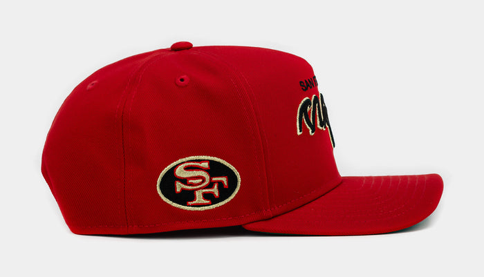 Shoe Palace Exclusive San Francisco 49ers 2 Tone 950AF Snapback Mens Hat (Gold/Red/Beige)