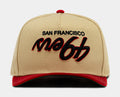 Shoe Palace Exclusive San Francisco 49ers 2 Tone Gold 950AF Snapback Mens Hat (Gold/Red)