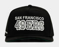 Shoe Palace Exclusive San Francisco 49ers Chrome 950AF Snapback Mens Hat (Black/White)
