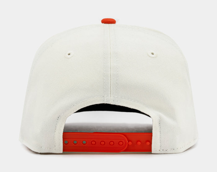 Shoe Palace Exclusive San Francisco Giants Chrome 950AF Snapback Mens Hat (Orange/White)