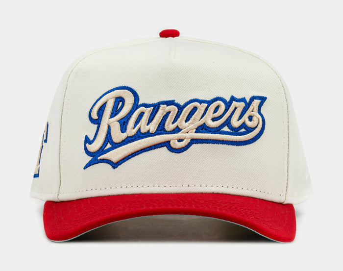 Shoe Palace Exclusive Texas Rangers 950AF Snapback Mens Hat (Red/White)