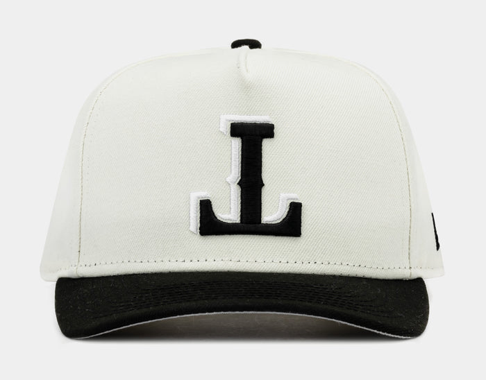 Shoe Palace Exclusive Texas Rangers Curved 950AF Snapback Mens Hat (Beige/White)