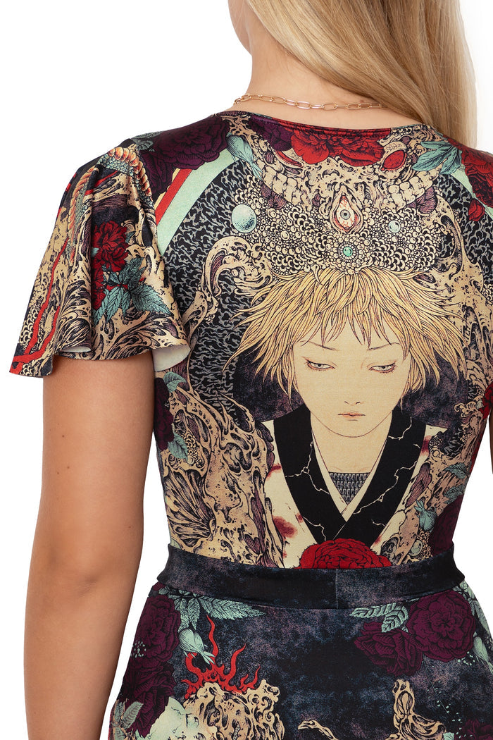 BlackMilk Clothing - Takato Yamamoto Shu-Ra Rio Maxi Dress