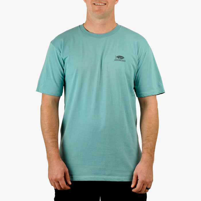 Aquifer Heather $Model is 6'1" 190lbs Size L$
