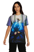 BlackMilk Clothing x Nintendo The Legend Of Zelda - Skull Kid Boyfriend Tee - The Legend of Zelda Merchandise - Collaboration apparel - Licenced.