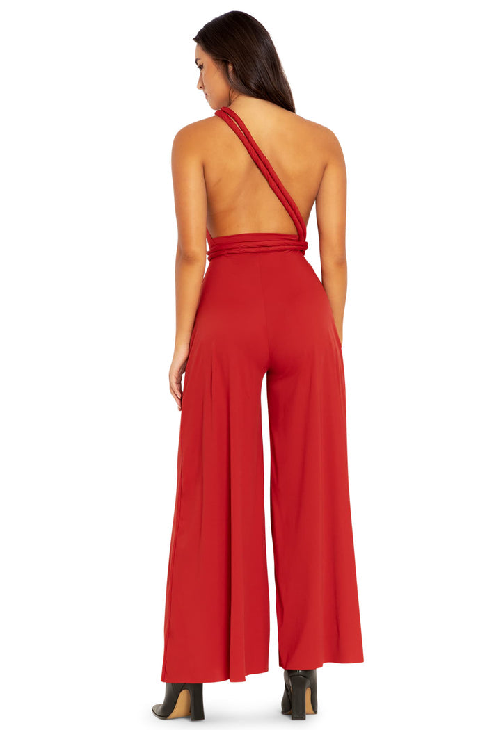 BlackMilk Clothing - Sleek Pepper Infinity Jumpsuit