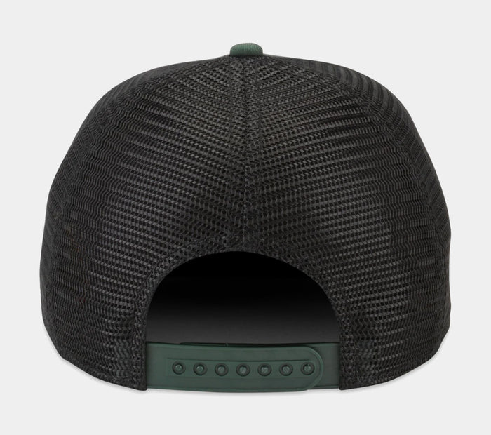 Smokey Bear Snapback Mens Hat (Green/Tan)
