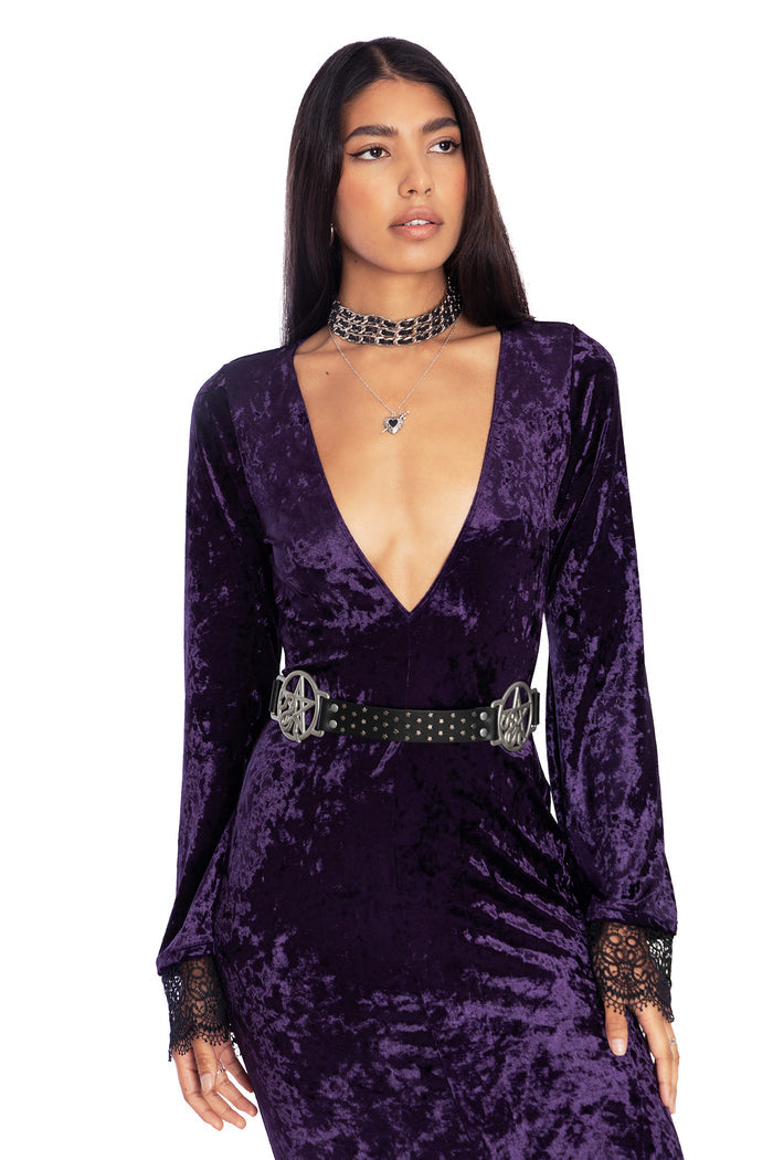 BlackMilk Clothing - Snake Magic Beaded Belt Styled