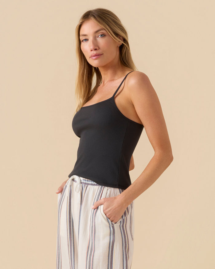 Sojourn Ribbed Crop Tank - FINAL SALE