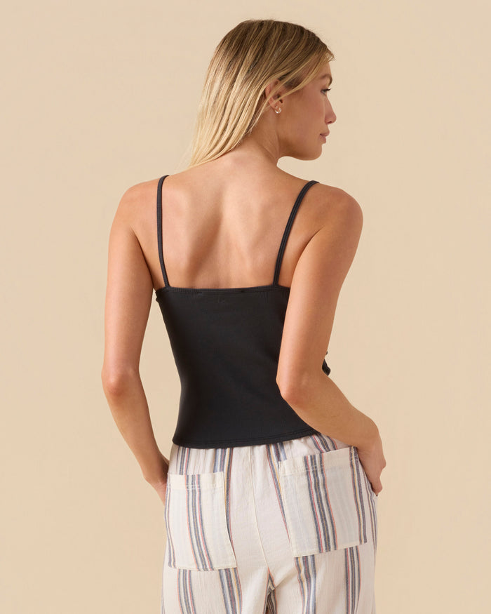 Sojourn Ribbed Crop Tank - FINAL SALE