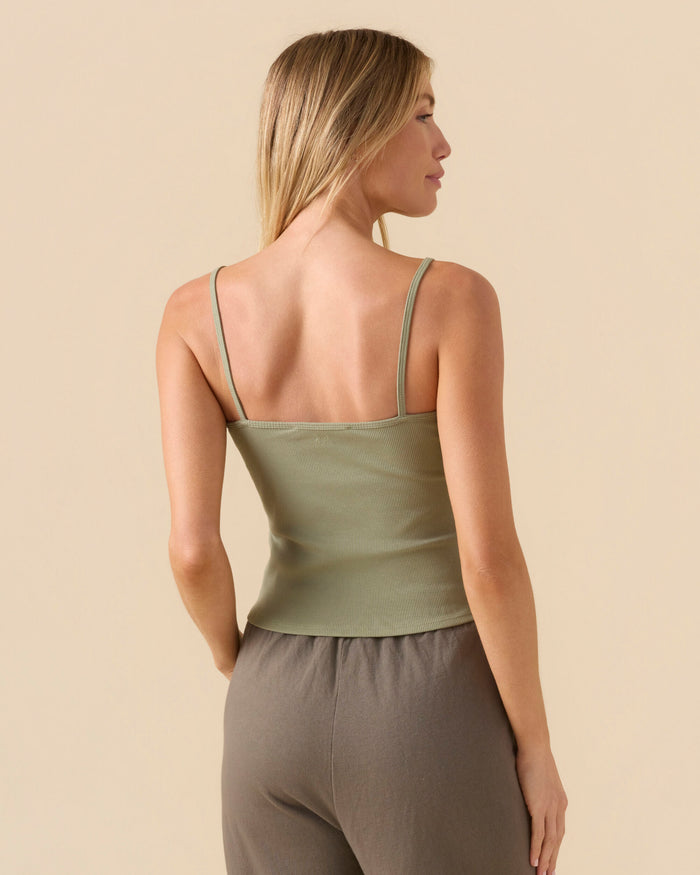 Sojourn Ribbed Crop Tank - FINAL SALE