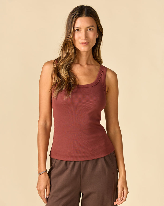 Sojourn Ribbed Tank