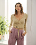Sol Wrap Sweater - FINAL SALE