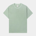 Solid Novelty Mens Short Sleeve Shirt (Foam Green)
