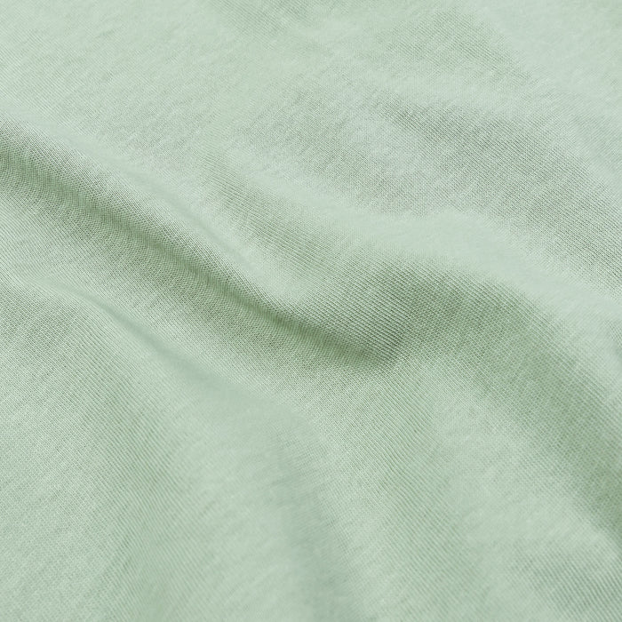 Solid Novelty Mens Short Sleeve Shirt (Foam Green)
