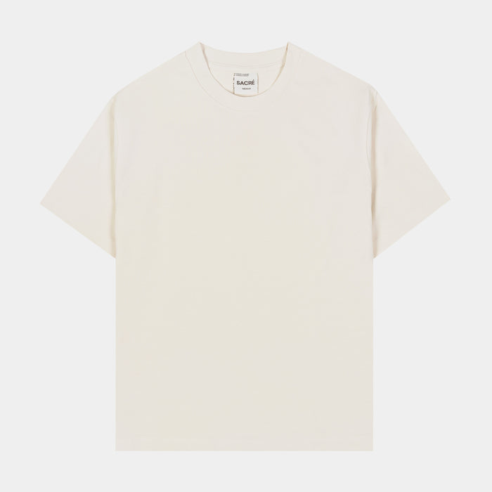 Solid Tee Womens Short Sleeve Shirt (Oat)