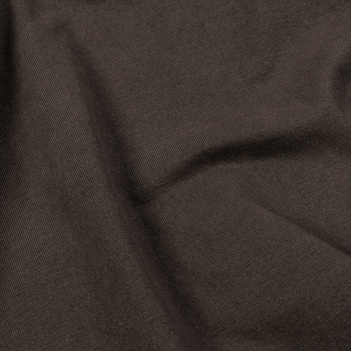 Solid Washed Out Mens Short Sleeve Shirt (Brown)