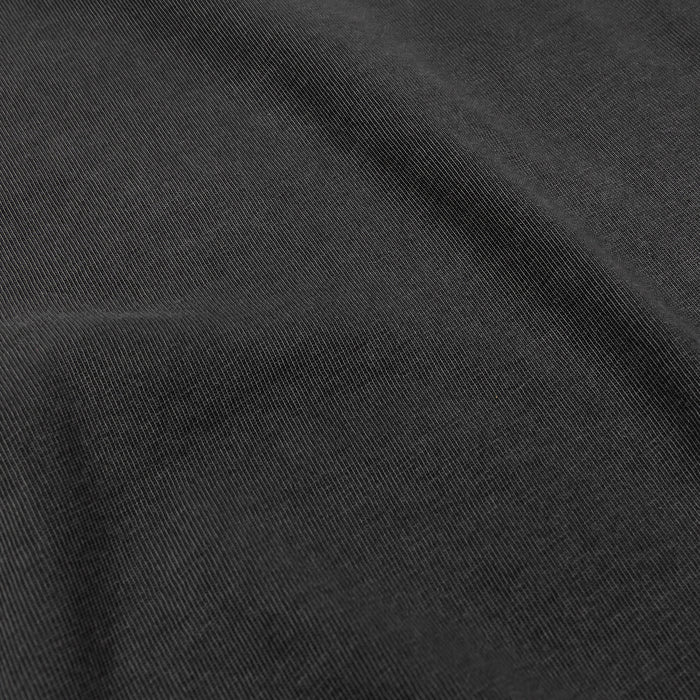 Solid Washed Out Mens Short Sleeve Shirt (Dark Grey)