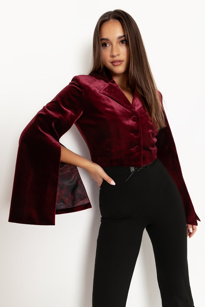 Some Velvet Morning Crop Jacket