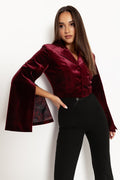 Some Velvet Morning Crop Jacket