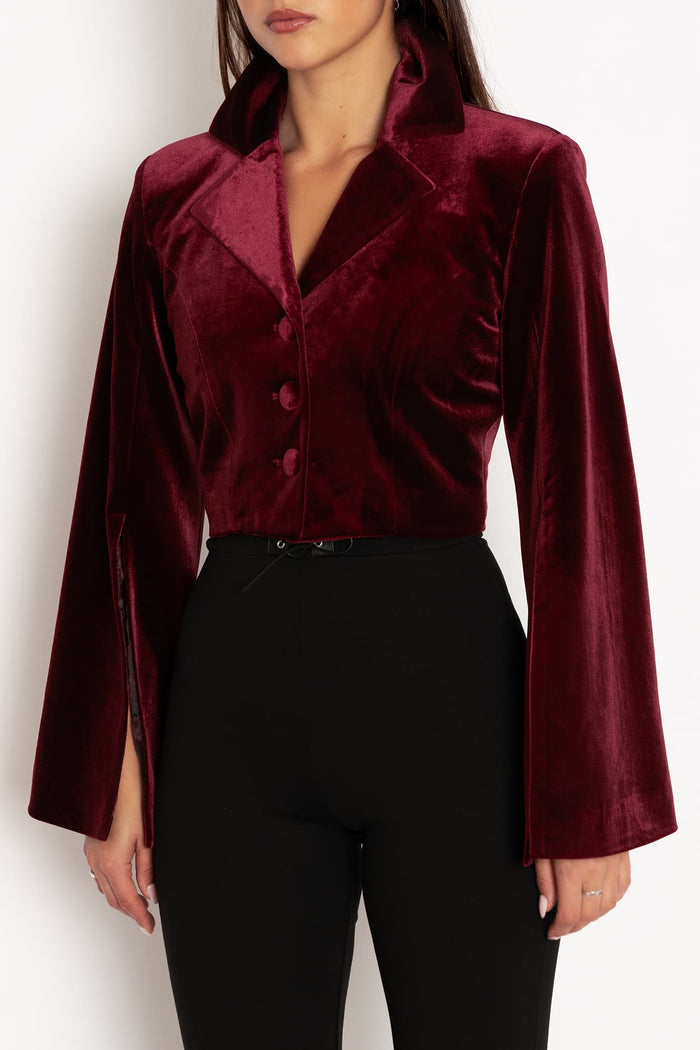 Some Velvet Morning Crop Jacket