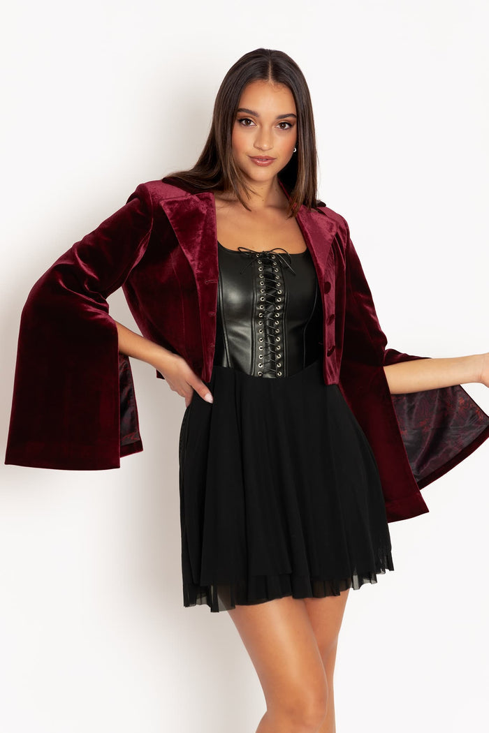 Some Velvet Morning Crop Jacket