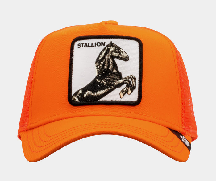 SP x Goorin Bros The Stallion Trucker Hat Mens Hat (Orange)