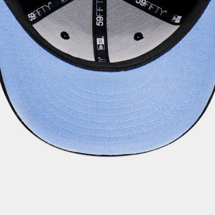 SP x New Era NBA Summer Edition Chicago Bulls 59Fifty Fitted Cap Mens Hat (Black/Blue)