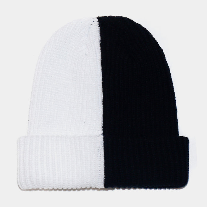 SP x Scarface Split Logo Beanie Mens Hat (Black/White/Red)